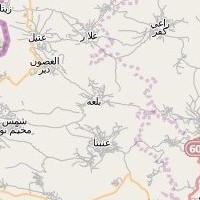 post offices in Palestine: area map for (16) Bala'a