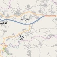 post offices in Palestine: area map for (38) Bruqin