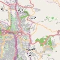 post offices in Palestine: area map for (11) Anata